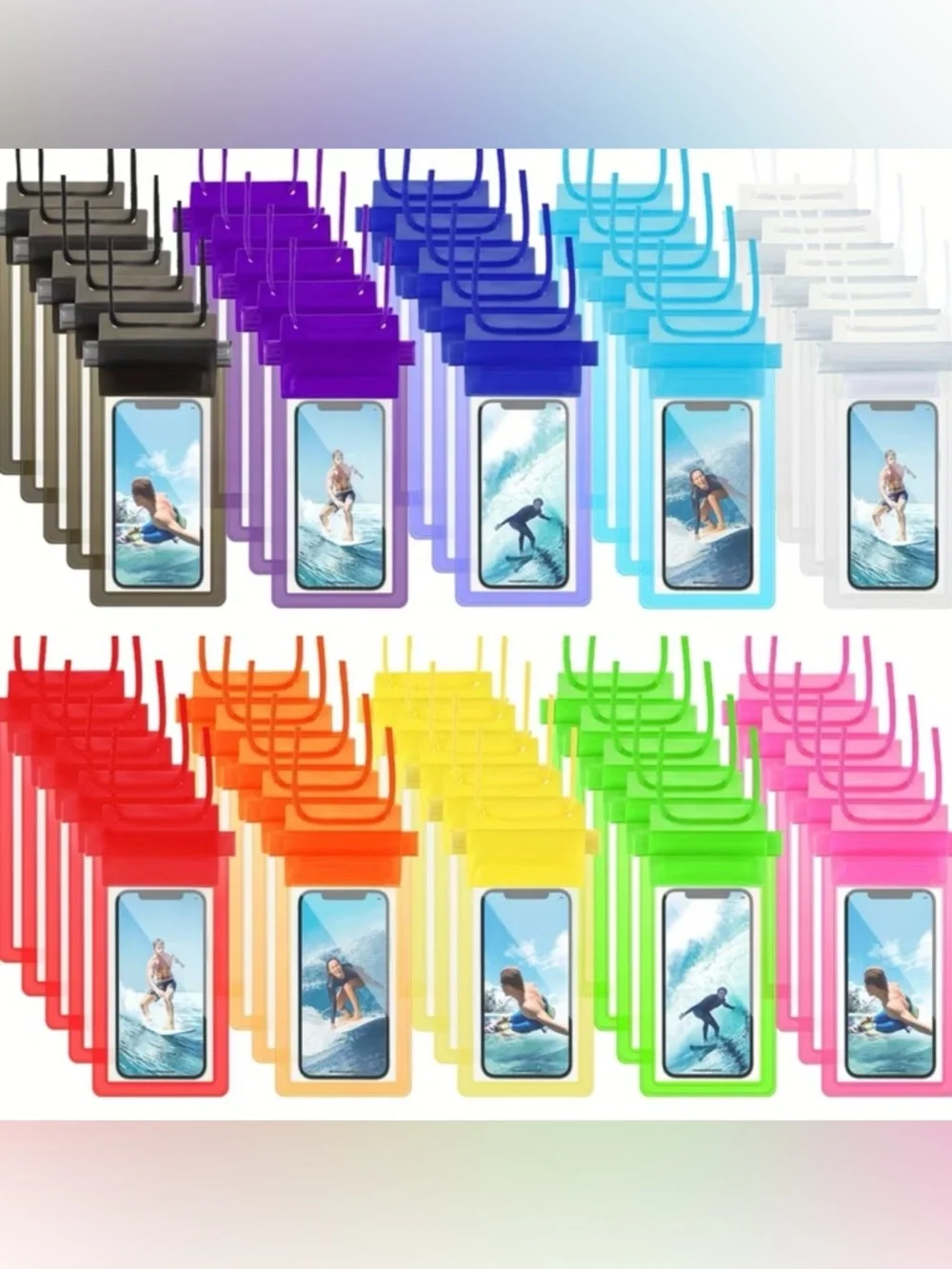 Pick your color- Universal Waterproof Phone Pouch - Assorted Colors - Picture 1 of 3